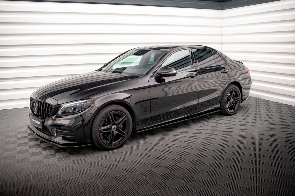 Kit de splitters para Mercedes-Benz C AMG-Line Sedan / Estate W205 Facelift / S205 Facelift