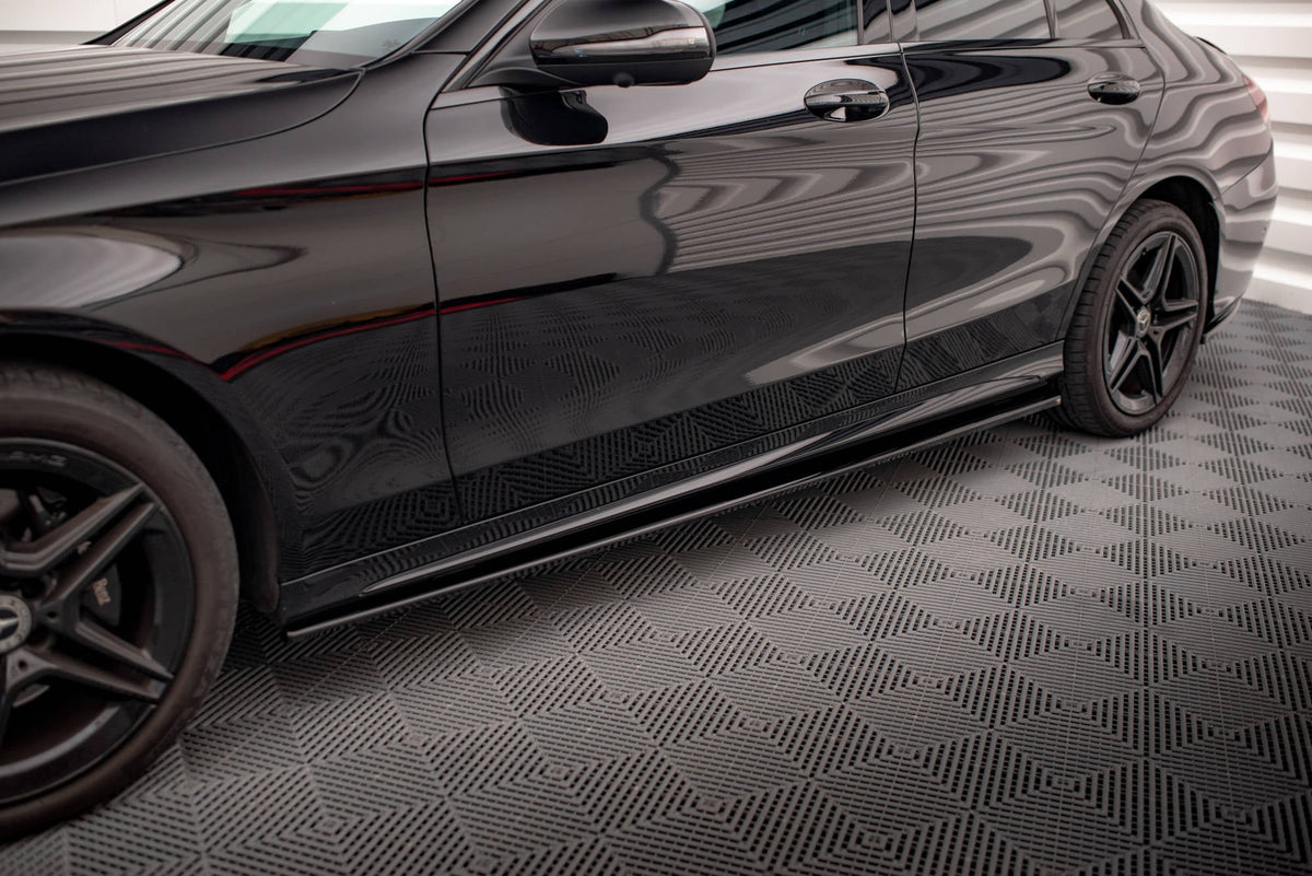Kit de splitters para Mercedes-Benz C AMG-Line Sedan / Estate W205 Facelift / S205 Facelift