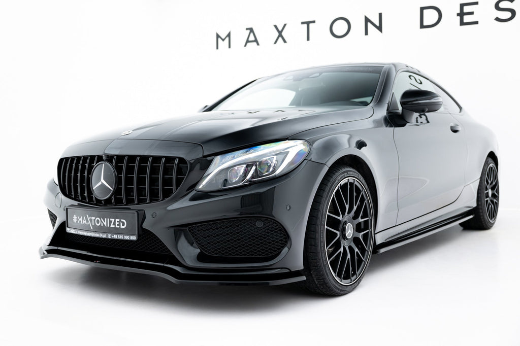 Kit de splitters para Mercedes- Benz C Coupe AMG-Line C205