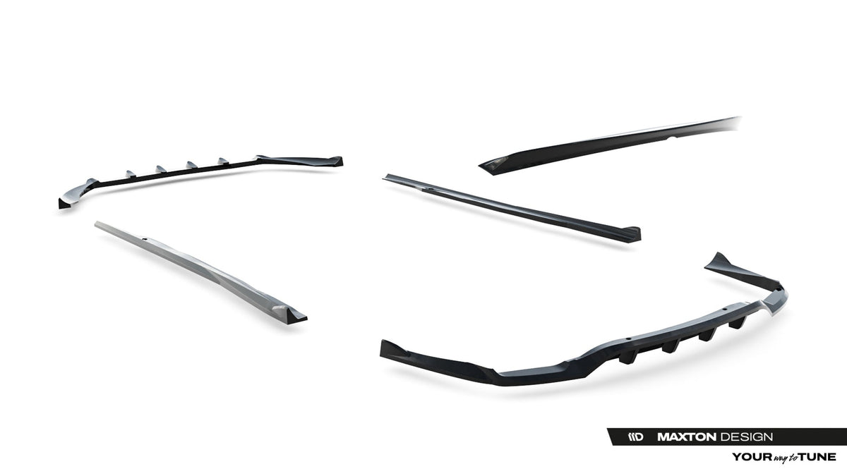 Kit de splitters para Mercedes-Benz CLA C117 Facelift