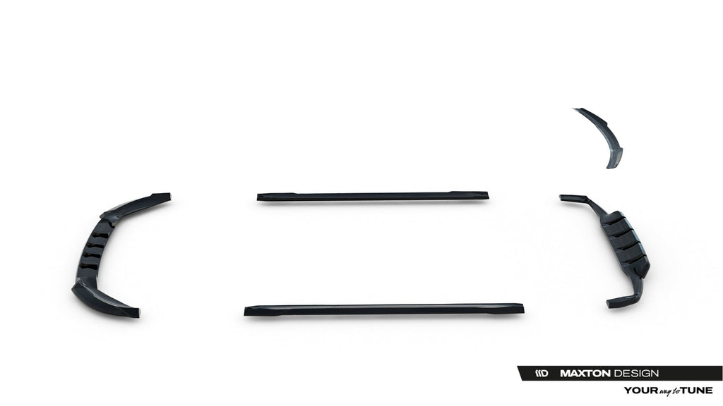 Kit de splitters para Mercedes-Benz GLA 45 AMG X156 Facelift