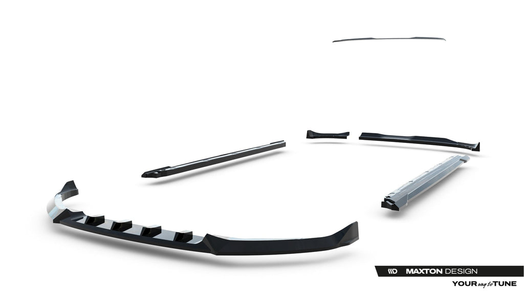 Kit de splitters para Opel Corsa F Facelift (Mk6 Facelift)