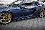 Kit de splitters para Porsche 718 Cayman GT4 RS 982c