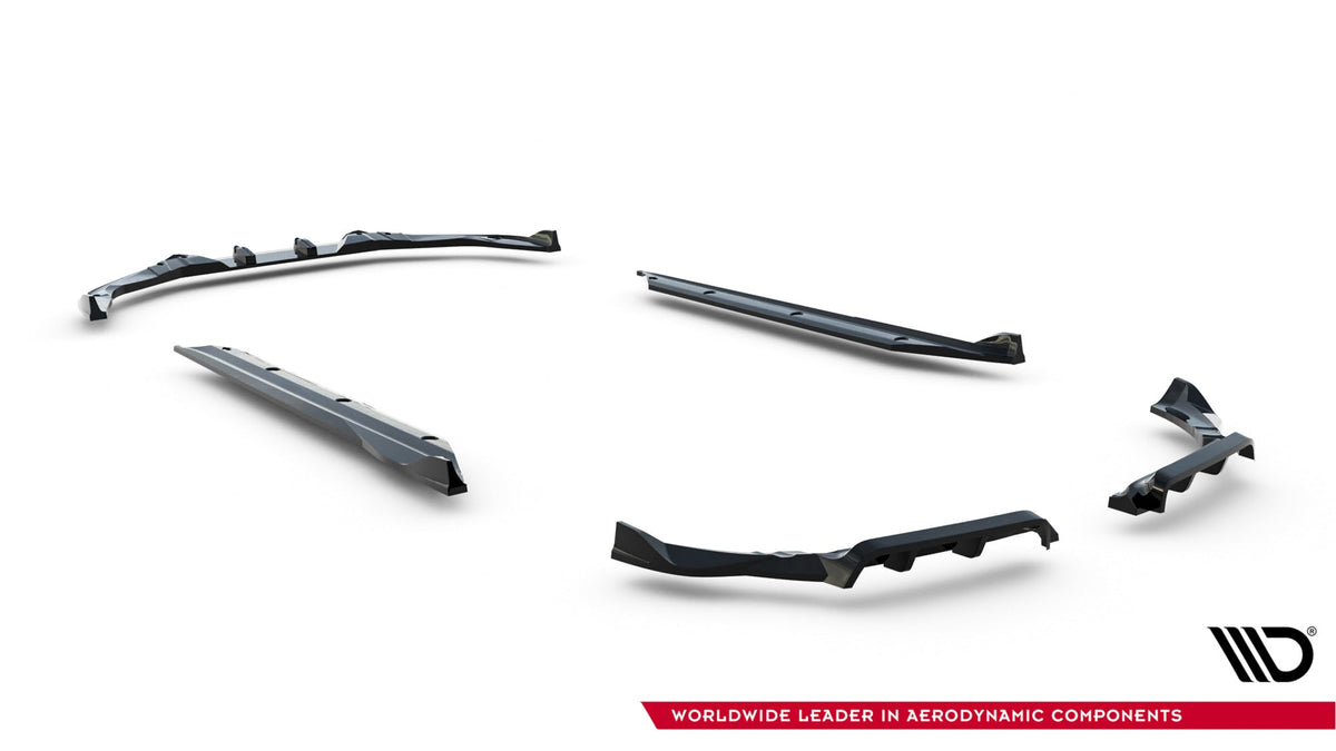 Kit de splitters para Porsche 718 Cayman GTS 982c