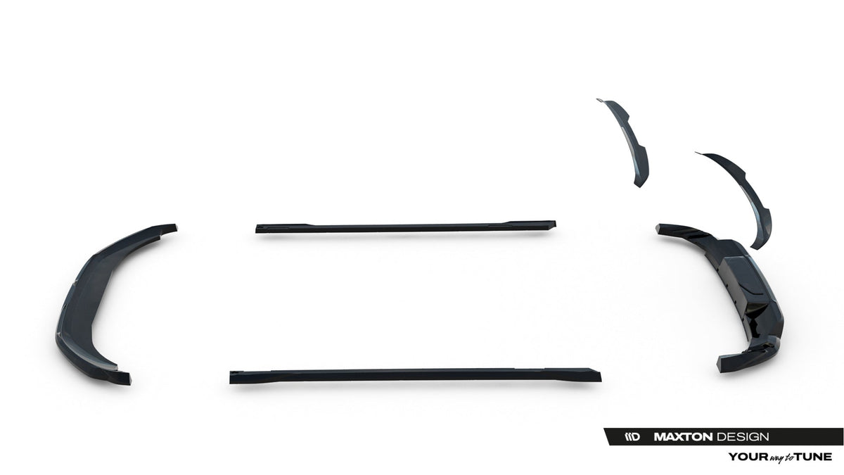 Kit de splitters para Porsche Macan EV Mk1