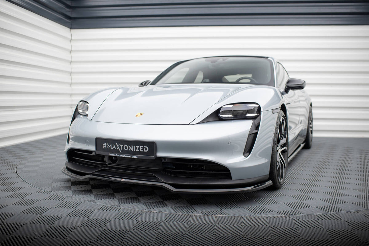 Kit de splitters para Porsche Taycan / Taycan 4 / Taycan 4S / Taycan GTS Mk1
