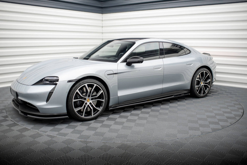 Kit de splitters para Porsche Taycan / Taycan 4 / Taycan 4S / Taycan GTS Mk1