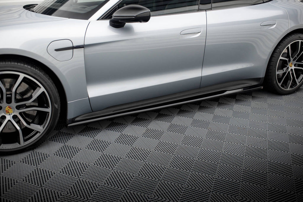 Kit de splitters para Porsche Taycan / Taycan 4 / Taycan 4S / Taycan GTS Mk1