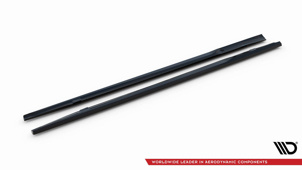 Kit de splitters para Porsche Taycan / Taycan 4 / Taycan 4S / Taycan GTS Mk1