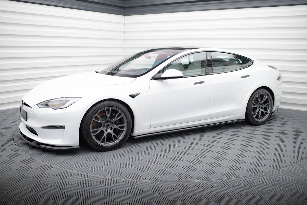 Kit de splitters para Tesla Model S Plaid Mk1 Facelift
