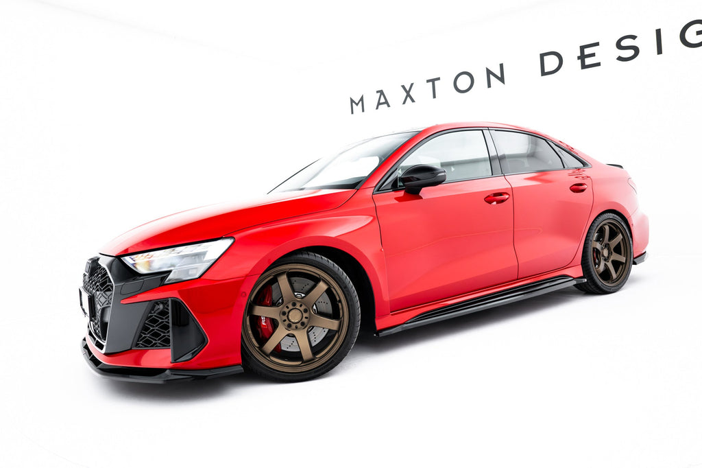 Kit de splitters V.1 para Audi RS3 Sedan 8Y Facelift