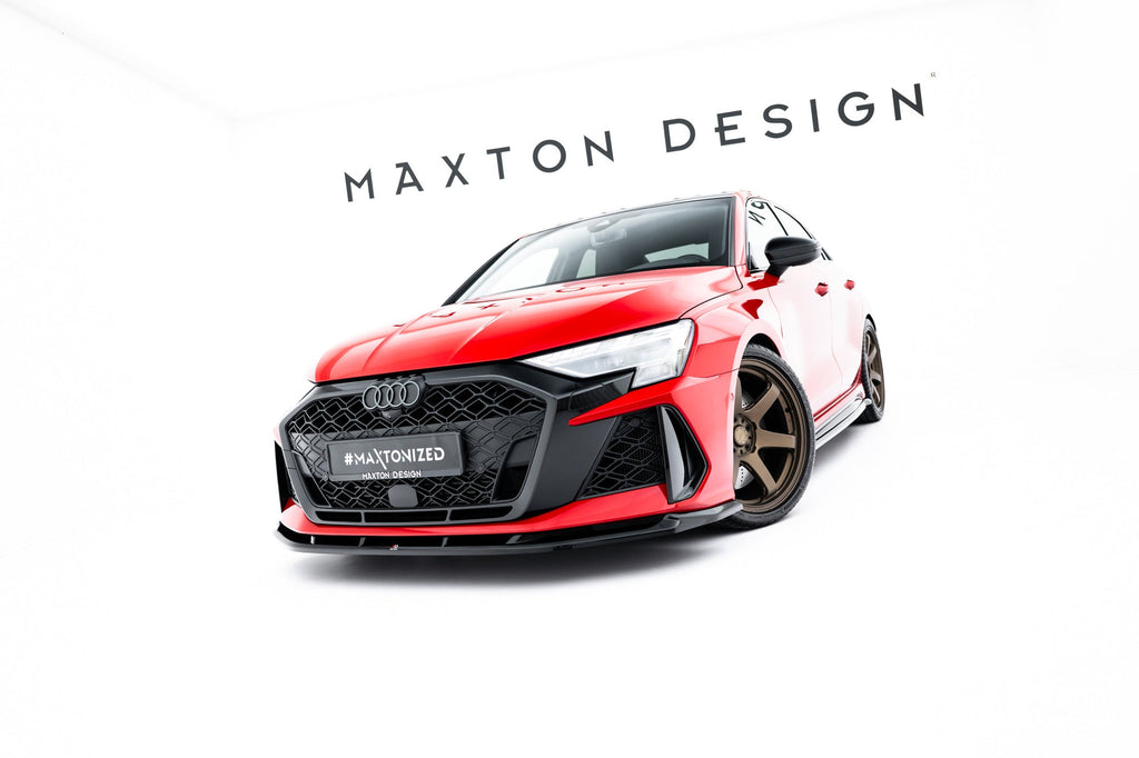 Kit de splitters V.1 para Audi RS3 Sedan 8Y Facelift
