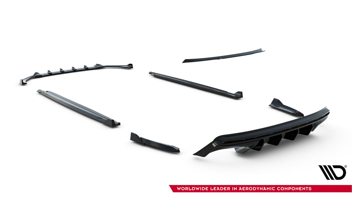 Kit de splitters V.2 para Skoda Octavia RS Combi Mk4