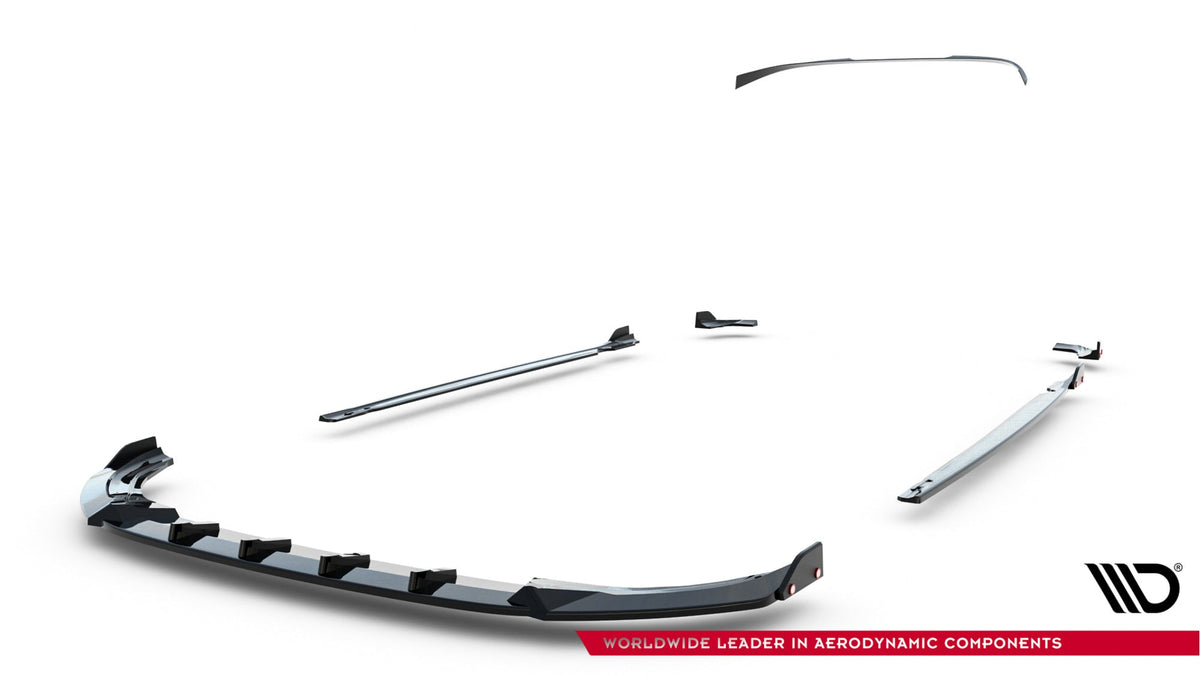 Kit de splitters V.3 para Volkswagen Golf R Hatchback Mk8 Facelift