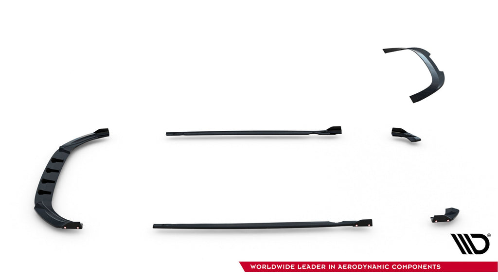 Kit de splitters V.3 para Volkswagen Golf R Hatchback Mk8 Facelift