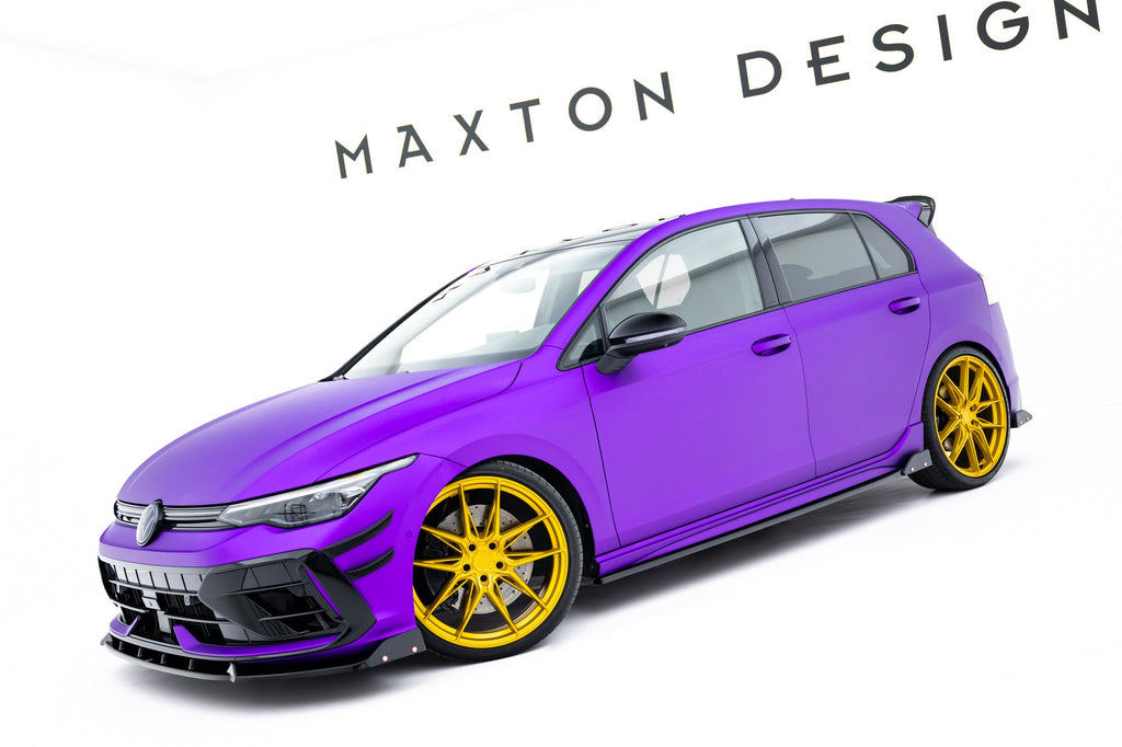 Kit de splitters V.3 para Volkswagen Golf R Hatchback Mk8 Facelift