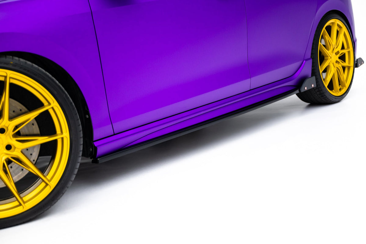 Kit de splitters V.3 para Volkswagen Golf R Hatchback Mk8 Facelift