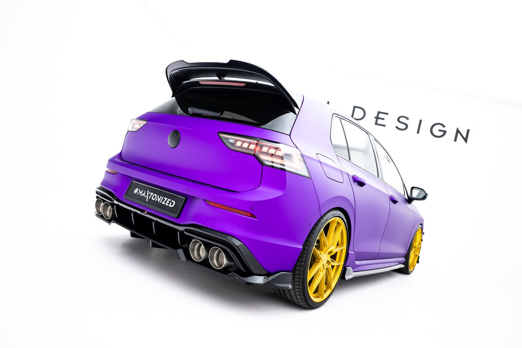 Kit de splitters V.6 para Volkswagen Golf R Hatchback Mk8 Facelift