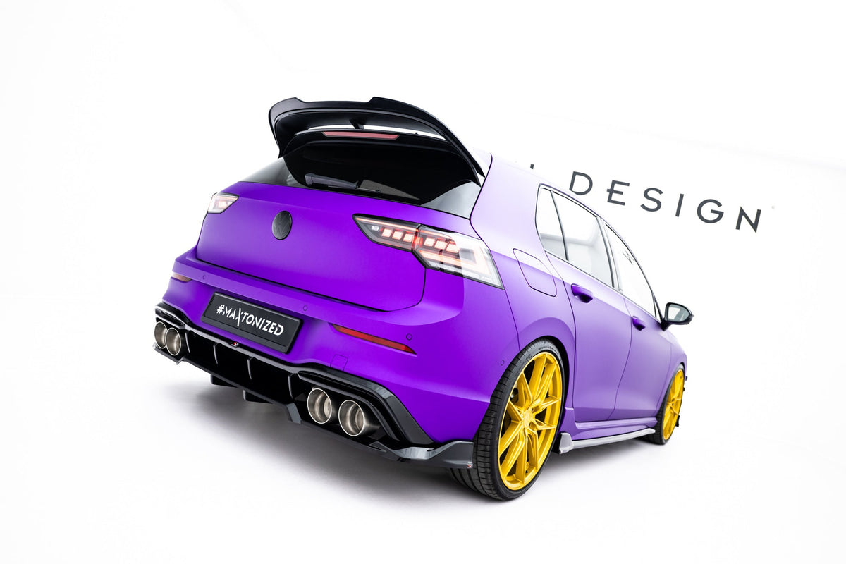 Kit de splitters V.6 para Volkswagen Golf R Hatchback Mk8 Facelift