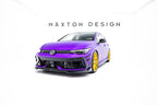 Kit de splitters V.6 para Volkswagen Golf R Hatchback Mk8 Facelift