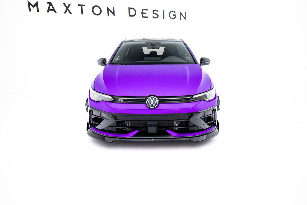 Kit de splitters V.6 para Volkswagen Golf R Hatchback Mk8 Facelift