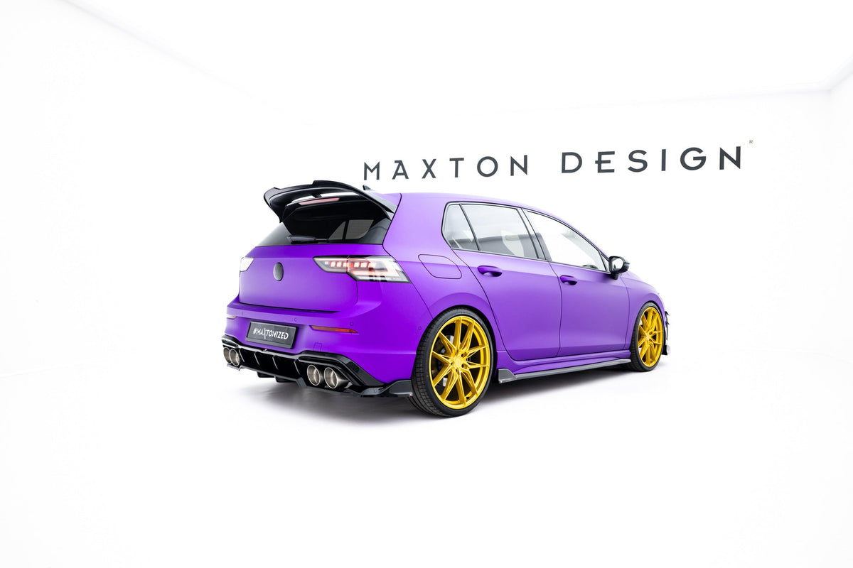 Kit de splitters V.6 para Volkswagen Golf R Hatchback Mk8 Facelift