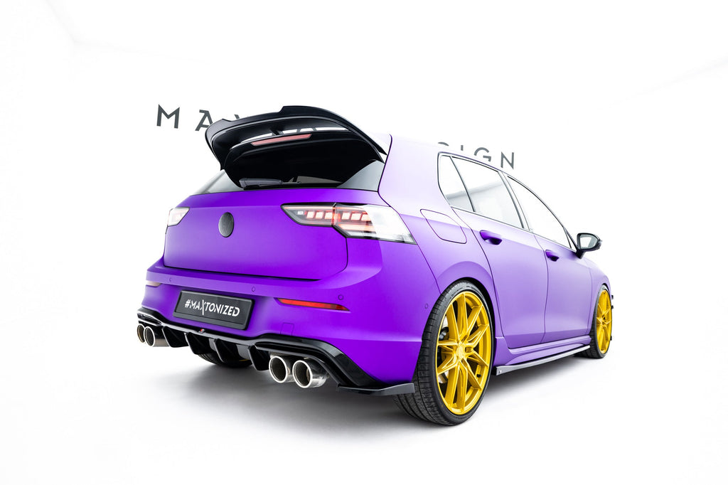 Kit de splitters V.6 para Volkswagen Golf R Hatchback Mk8 Facelift