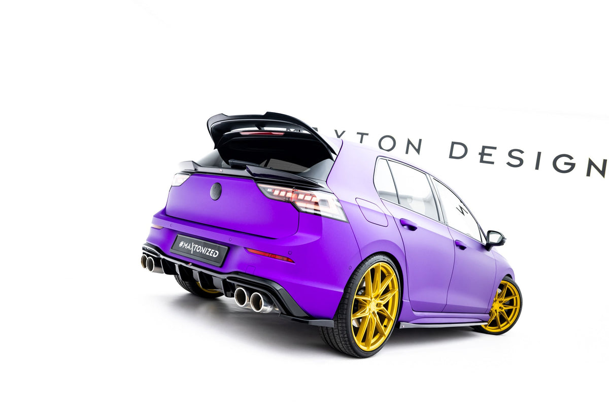 Kit de splitters V.6 para Volkswagen Golf R Hatchback Mk8 Facelift