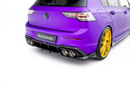 Kit de splitters V.6 para Volkswagen Golf R Hatchback Mk8 Facelift