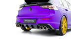 Kit de splitters V.6 para Volkswagen Golf R Hatchback Mk8 Facelift