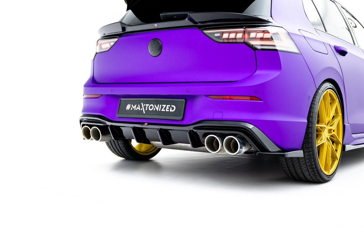 Kit de splitters V.6 para Volkswagen Golf R Hatchback Mk8 Facelift