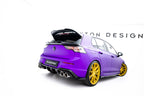 Kit de splitters V.6 para Volkswagen Golf R Hatchback Mk8 Facelift
