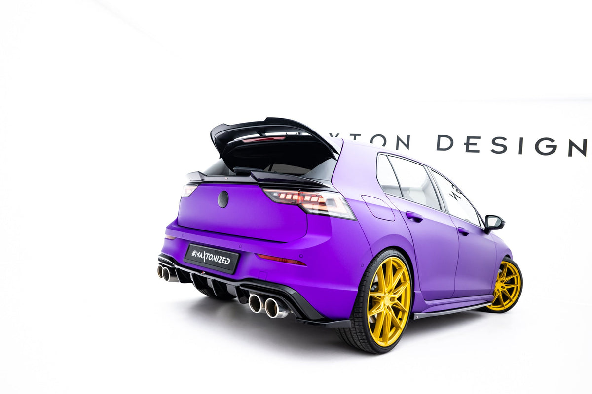Kit de splitters V.6 para Volkswagen Golf R Hatchback Mk8 Facelift