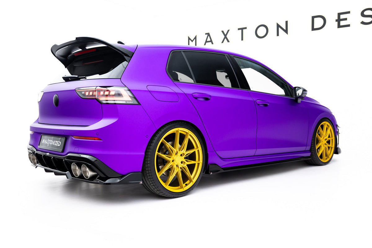 Kit de splitters V.6 para Volkswagen Golf R Hatchback Mk8 Facelift