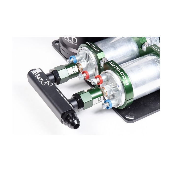 Radium Engineering 4-Port Collector for Bosch 044 Pumps