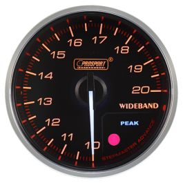 Prosport AFR kit gauge 52mm + Bosch 4.9 + sensor amber