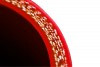 Reductor recto de silicona 95/102 mm rojo