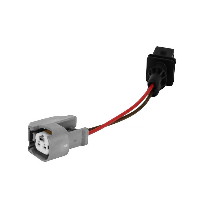 Adapter for connecting EV6 injectors to an EV1 connector with cable