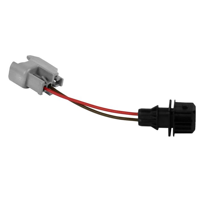 Adapter for connecting EV6 injectors to an EV1 connector with cable