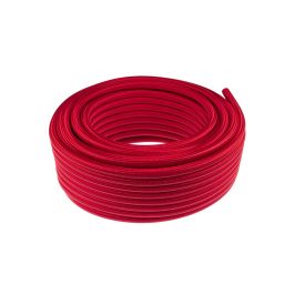 STEEL BRAIDED RUBBER HOSES RED AN12