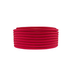 AN8 red steel-braided rubber hoses
