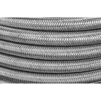 AN8 steel braided rubber cord hose