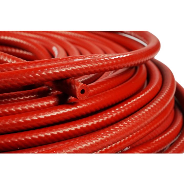 12mm Fmic.Pro Reinforced Vacuum Hose, Red