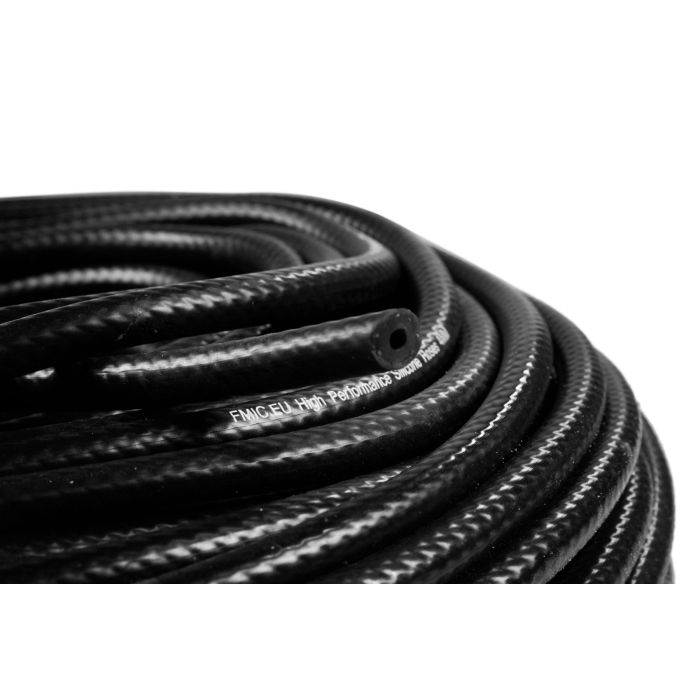 5mm Fmic.Pro reinforced vacuum hose, black.