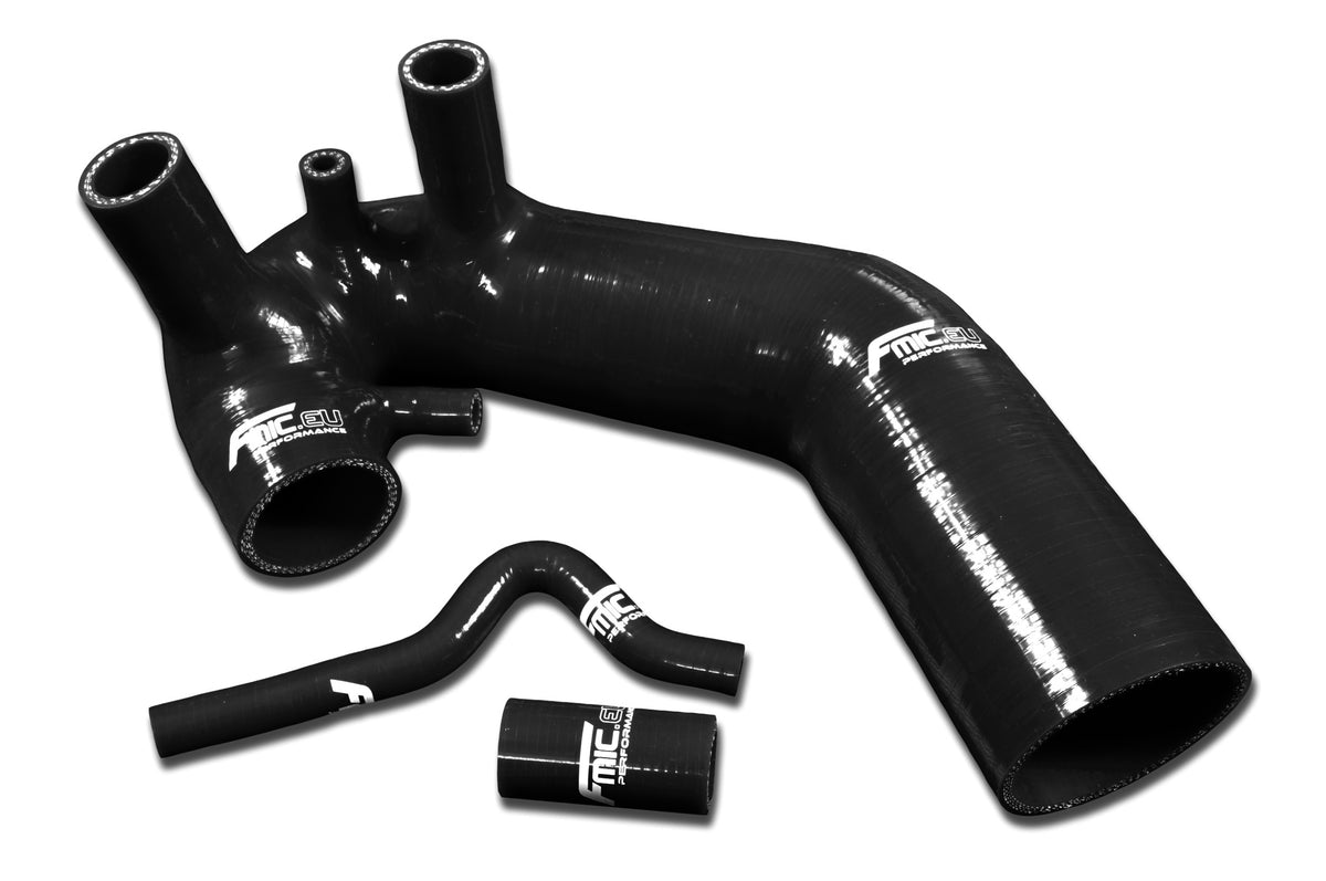 Kit de manguitos de silicona de admisión FMIC.EU para Audi A4 VW Volkswagen Passat B5 B6 1.8T 1994-2005 - Negro