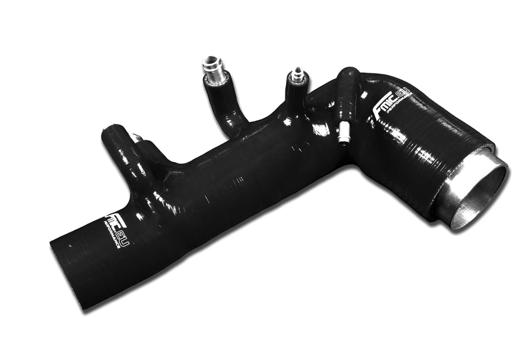 Manguito de silicona de entrada de turbo TIP FMIC.EU para Subaru Impreza GDB EJ20 STI WRX MK7 8 9 Bugeye - Negro