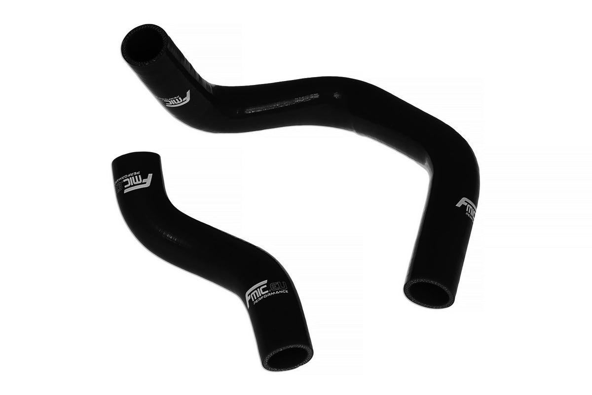 Kit de manguitos de silicona para radiador y refrigerante FMIC.EU para Nissan 240SX Silvia S13 S14 S15 SR20DET - Negro