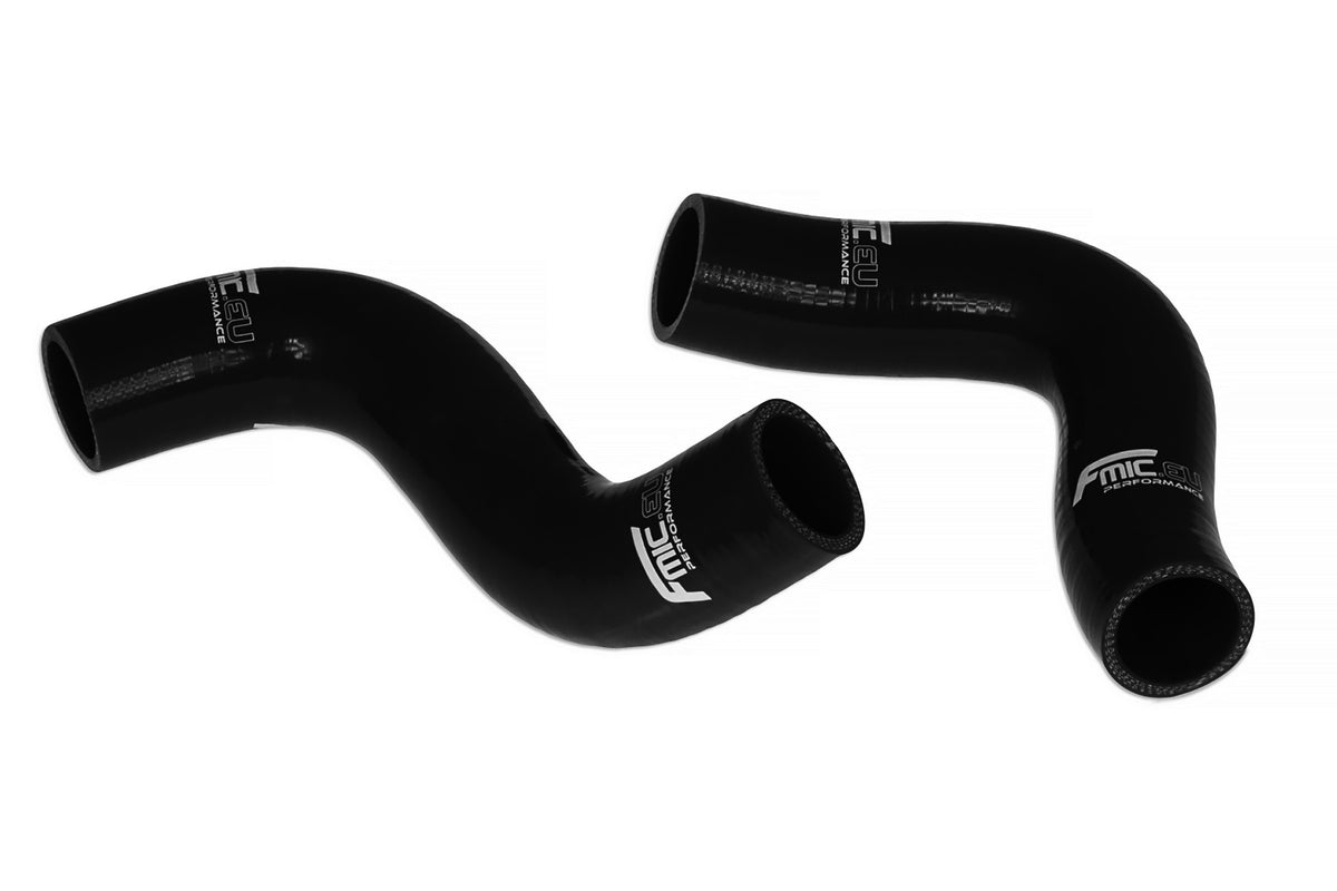 Kit de manguitos de refrigerante del radiador de silicona FMIC.EU para Subaru Forester EJ20 SF5 WRX STI 1998-2013 - Negro