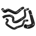 FMIC.EU Radiator Coolant Silicone Hose Kit for VW Volkswagen Passat Audi A4 B6 2001-2007 - Black
