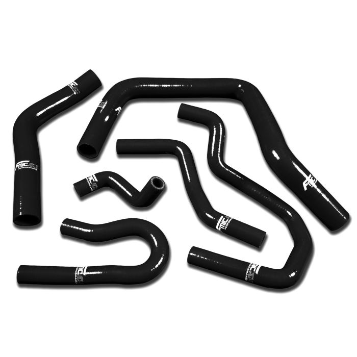 FMIC.EU Radiator Coolant Silicone Hose Kit for Honda Civic Type R EK EG B16A B16B B18A - Black